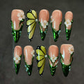 Emerald Butterfly Blossom