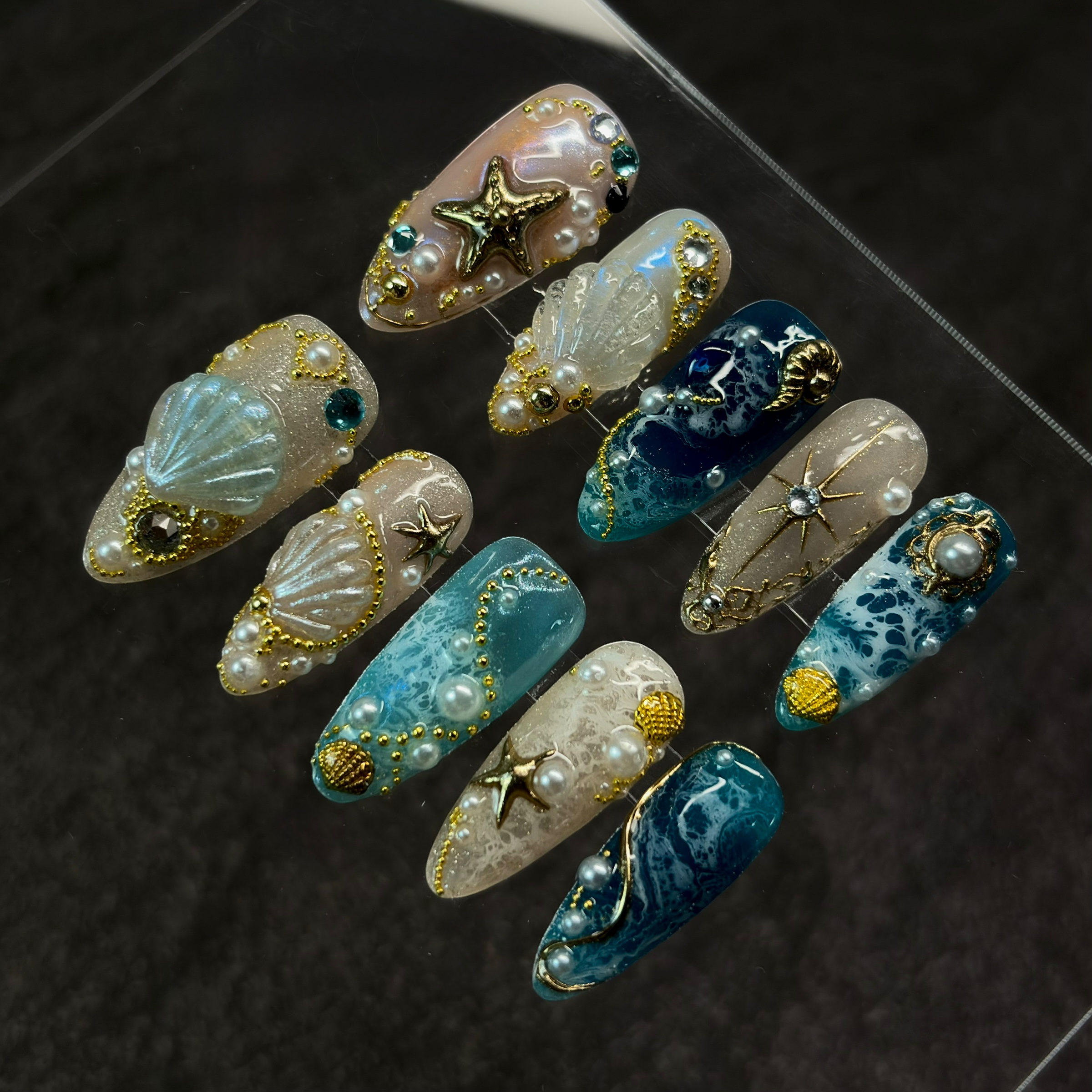 Ocean Treasure Press-On Nails